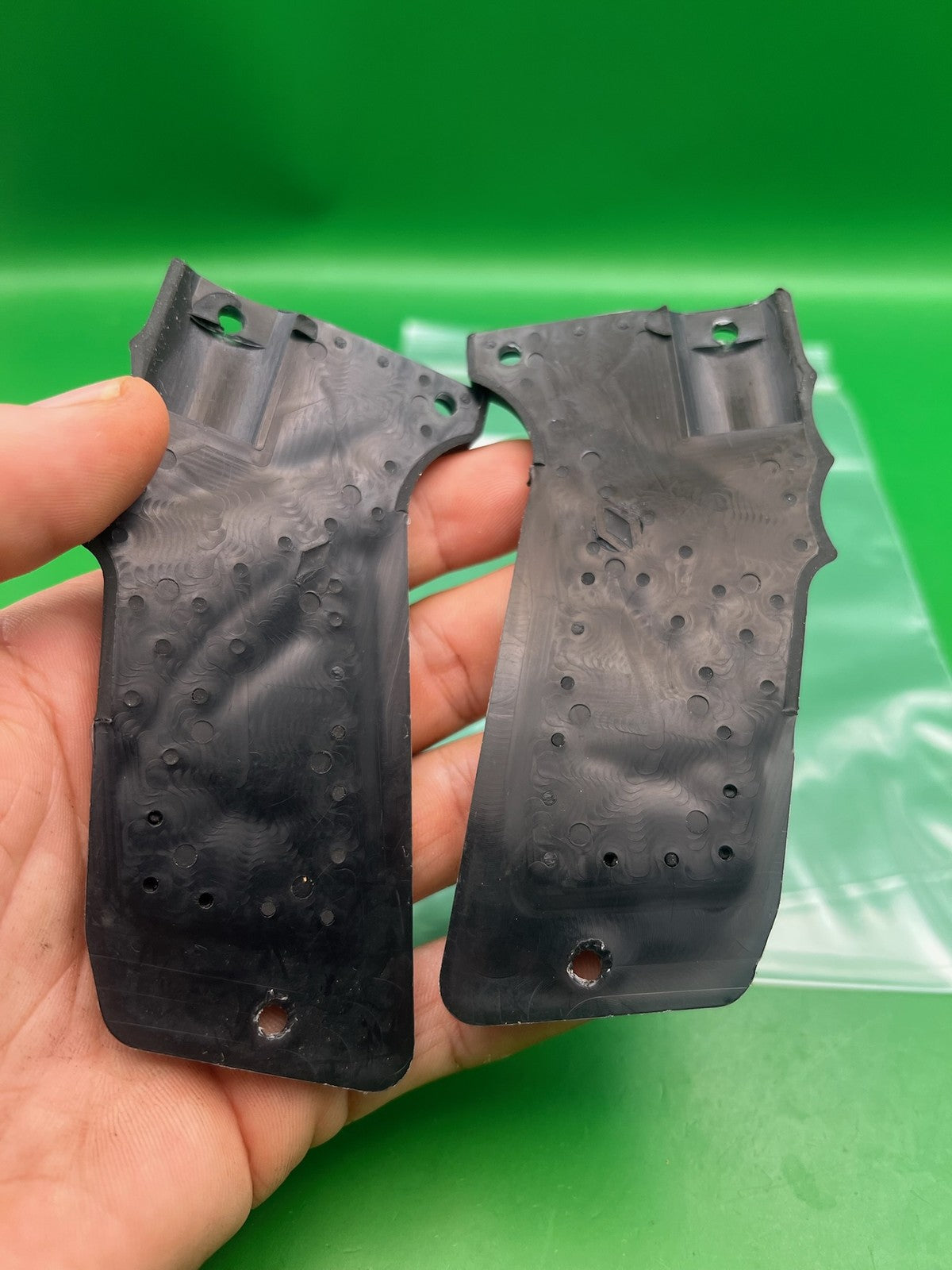 Planet Eclipse WGP Worr Blade Grip Panels Black E-Blade Autococker