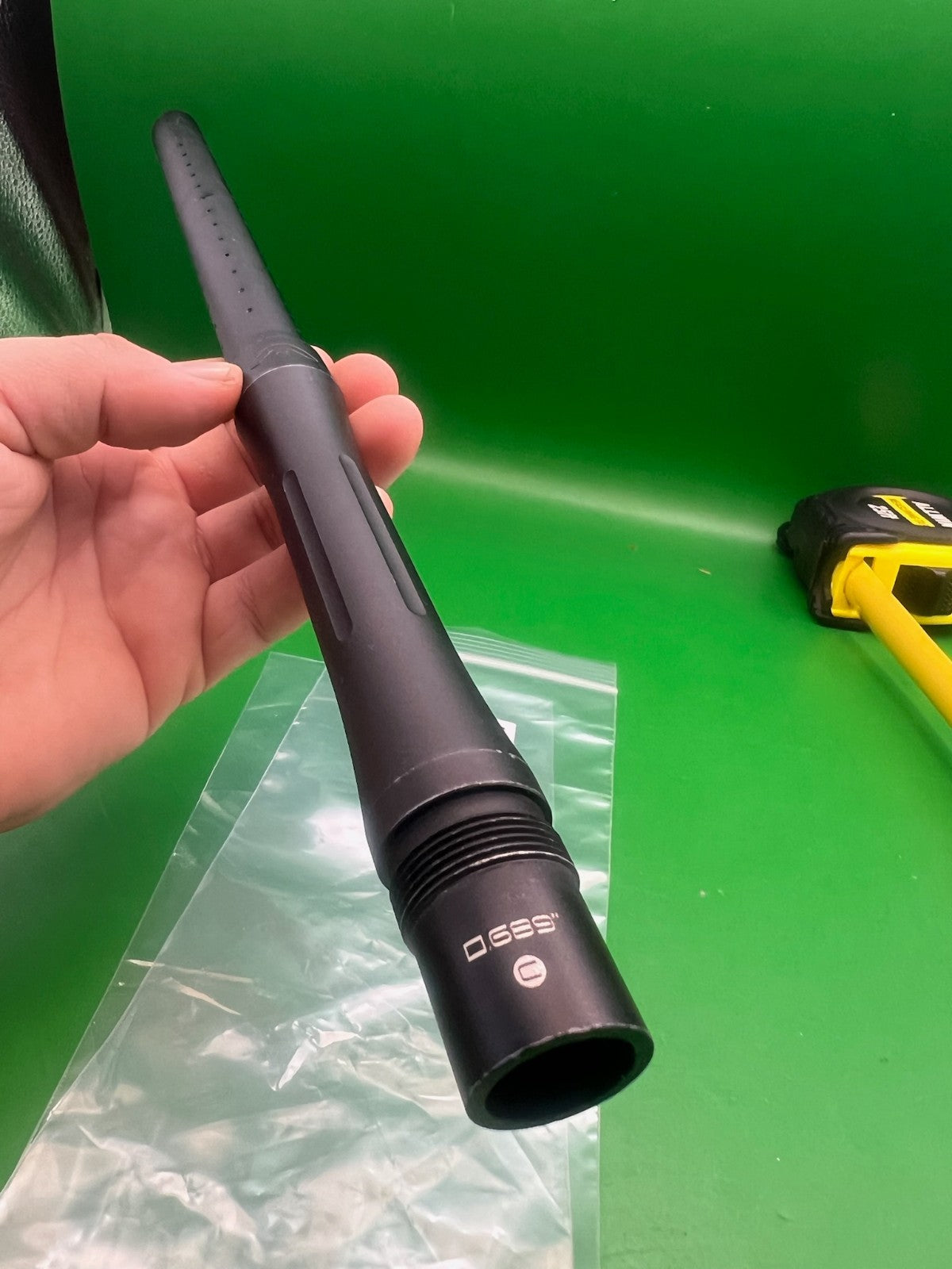 Angel 14" Carbon Barrel 0.689 Autococker Thread