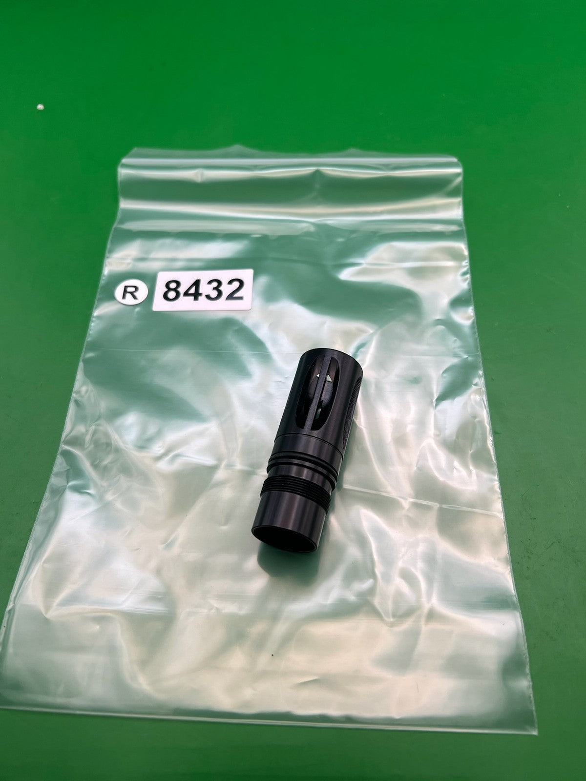 Smart Parts Freak Barrel Tip 6 Inch Black Aluminum Teardrop