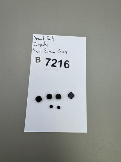Smart Parts Impulse Board Button Covers Black
