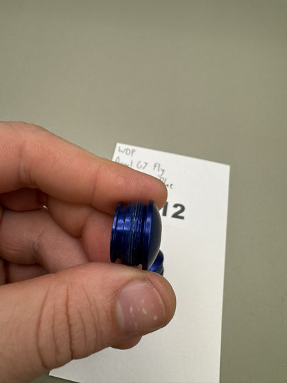 WDP Angel G7 Fly Front Plugs - Blue
