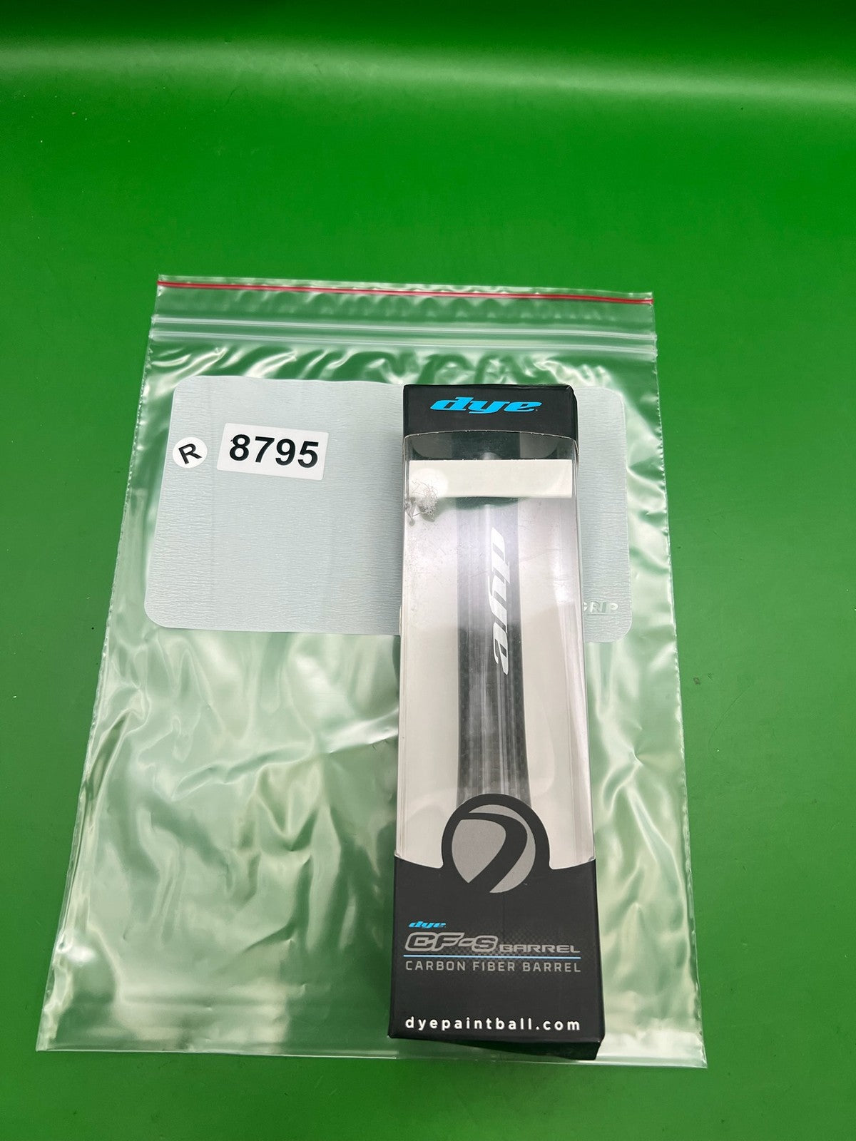 Dye CF-S Carbon Fiber Barrel Back .680 Bore Autococker AC Thread Black