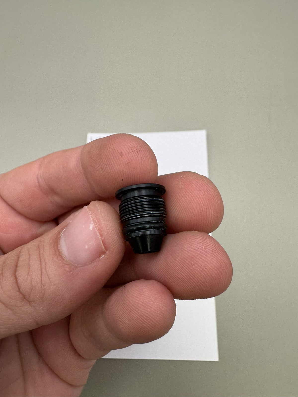 WDP Angel A1 Front Valve Plug Black