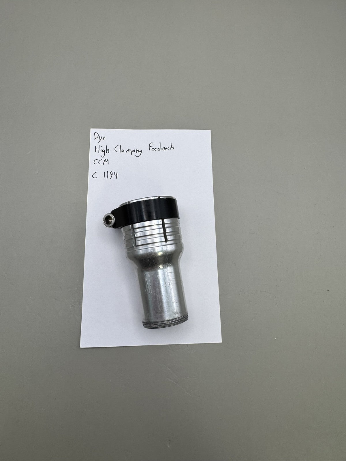 Dye High Clamping Feedneck CCM