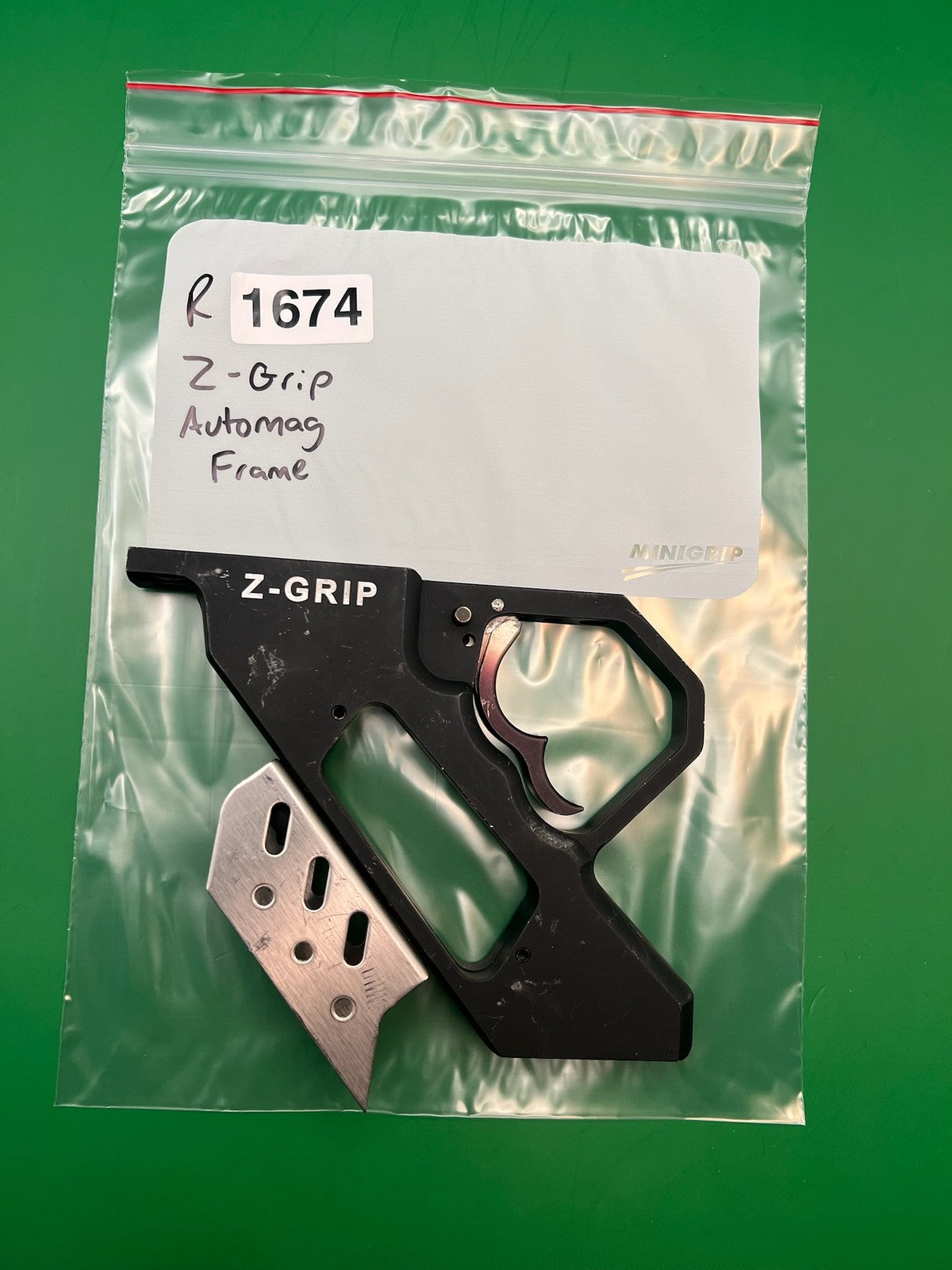 Z-Grip AGD Automag Trigger Frame Black Aluminum with Grip Panel