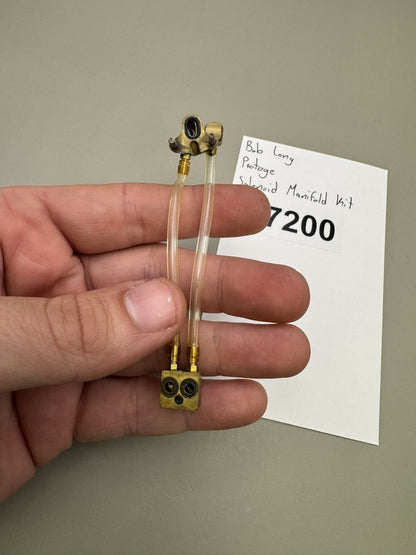 Bob Long Protege Solenoid Manifold Kit Brass