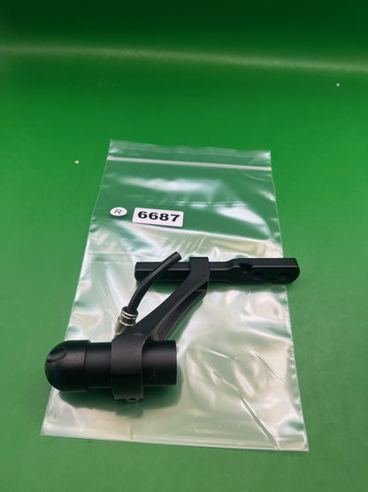 ANS Gx5 Drop Forward On Off ASA - used paintball drop forward on/off asa - black