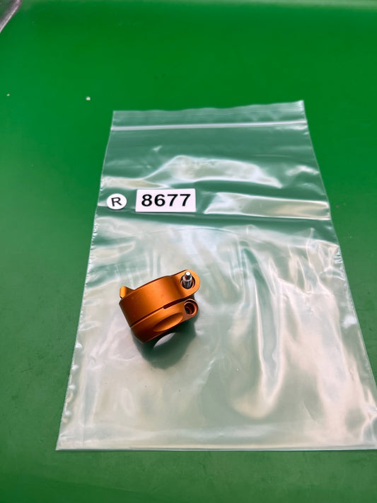 Planet Eclipse Low Rise Clamping Feedneck Orange Anodized Aluminum