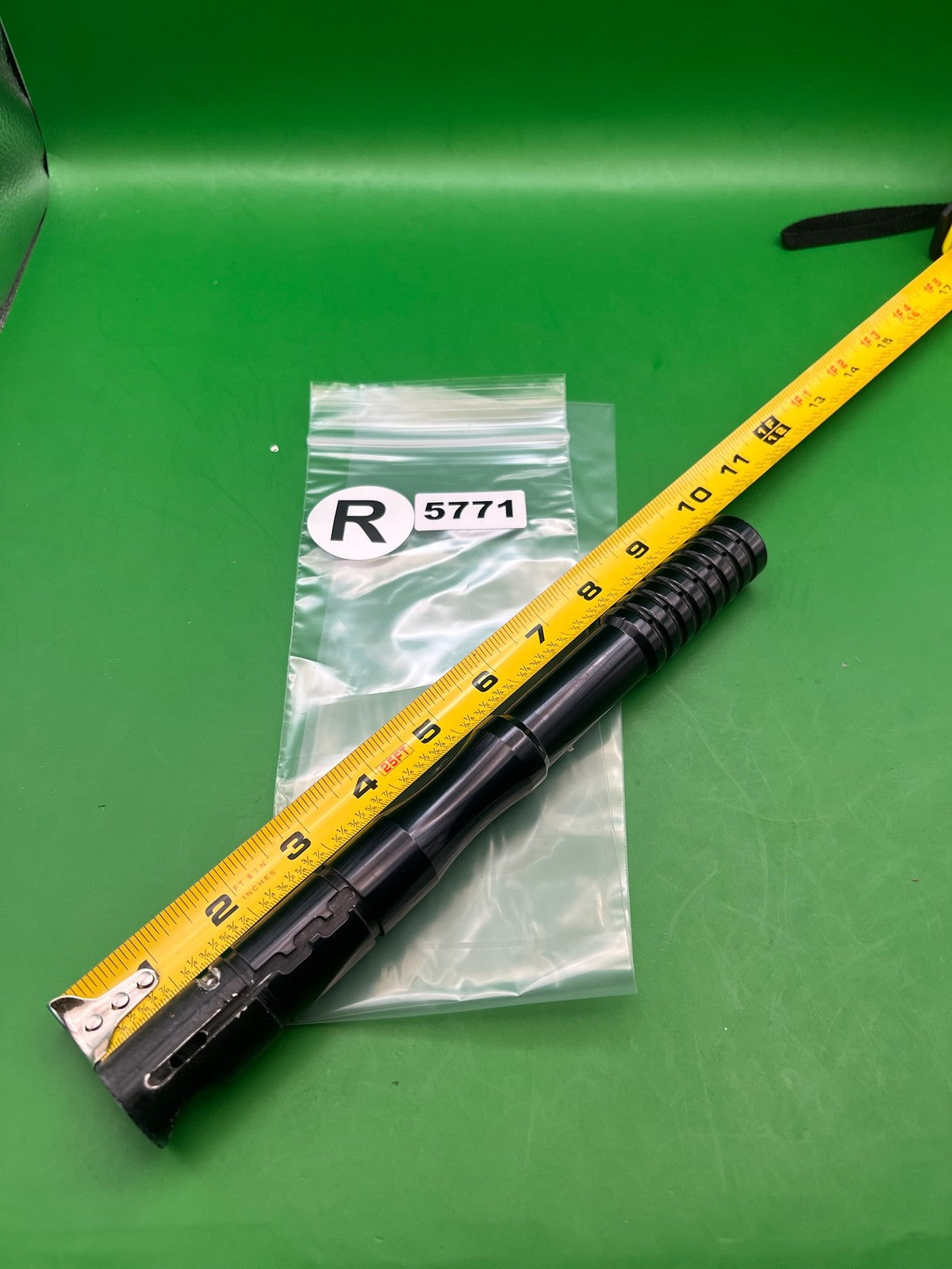 Shorty Automag Barrel  12" .689 Black - used paintball barrel - black