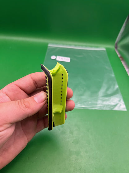 DLX Luxe ICE Luxe X Front Rubber Grip Cover Lime Green Black