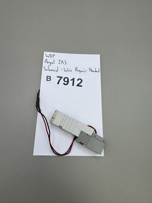 WDP Angel IR3 Solenoid White Wire Repair Needed