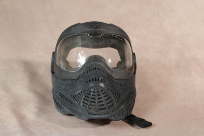 Proto Paintball Mask Full Face Black Clear Lens Goggle Protective Gear