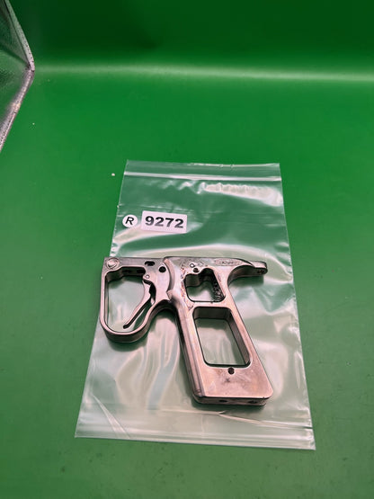 Dye Autococker Swing Hinge Double Trigger Frame Nickel Chrome Silver