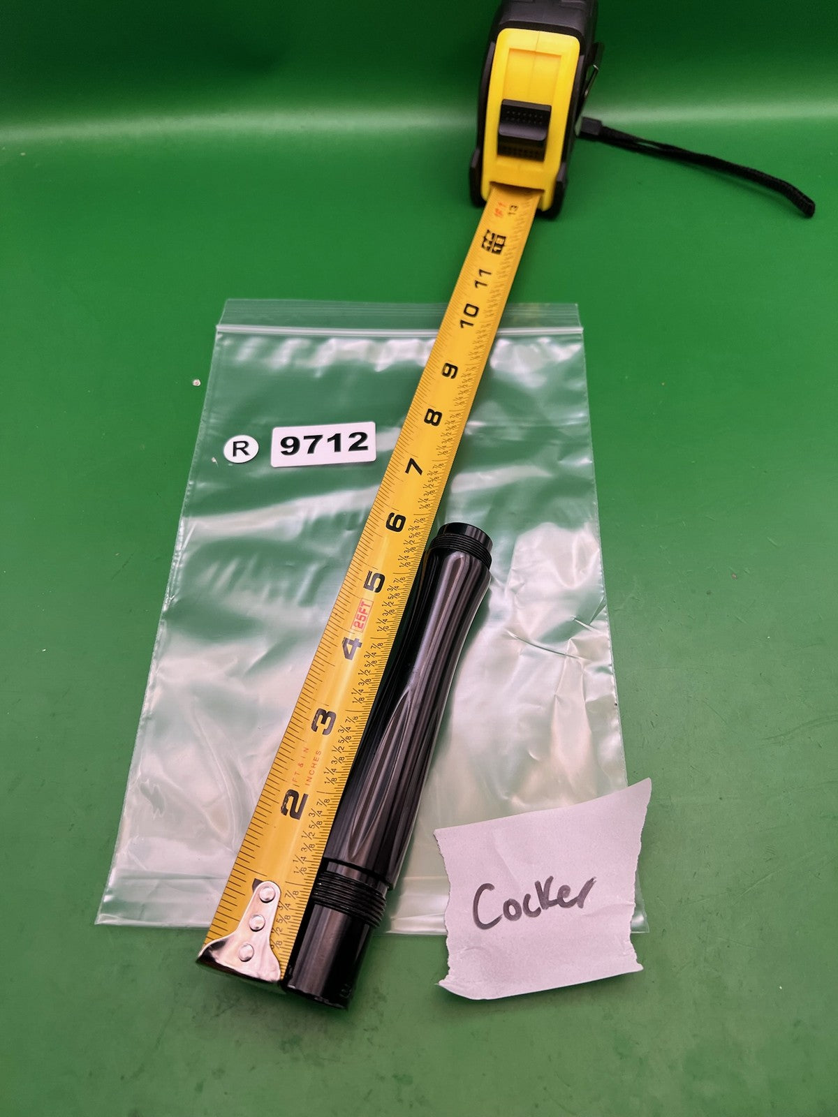Bob Long 691 Bore AC Thread Paintball Barrel Back Black .691 6in