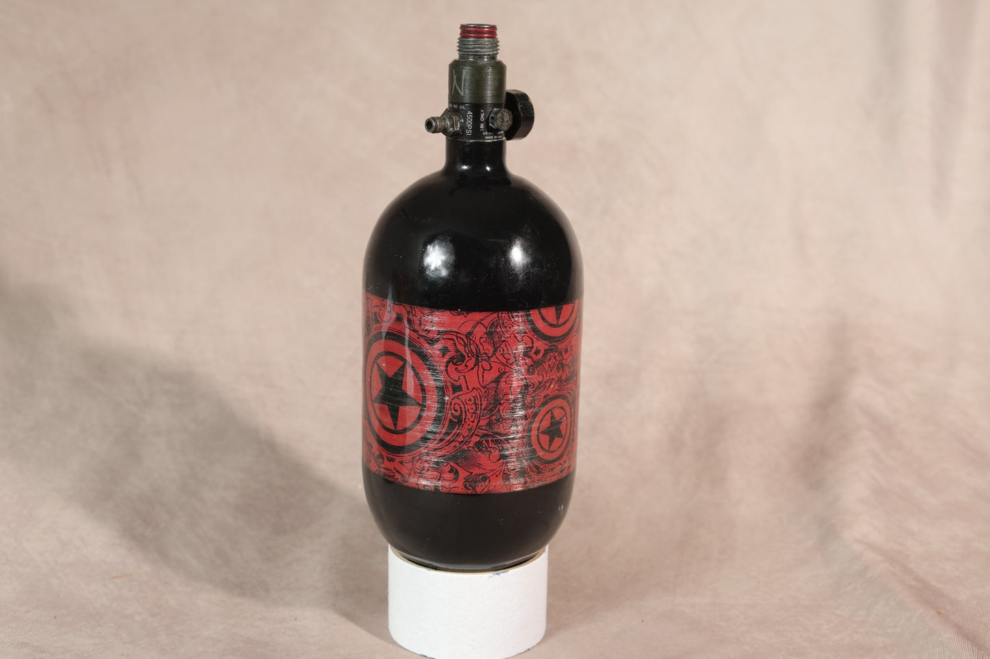 GI Sportz 68ci 4500psi Paintball HPA Carbon Fiber Tank With Tank Cover