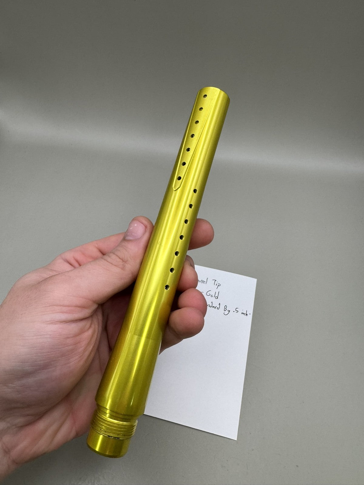 WGP Marker Barrel Tip 14.5 inch - Gold -Longer Then Standard By .5 inch-