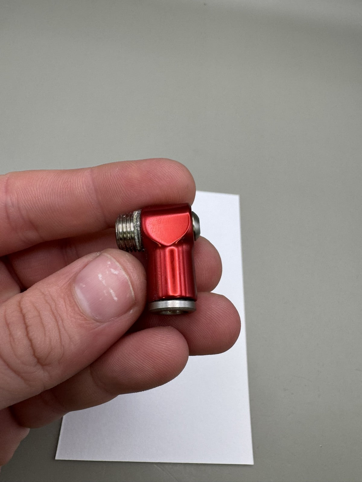 CCM PB 90Â° Fitting Red