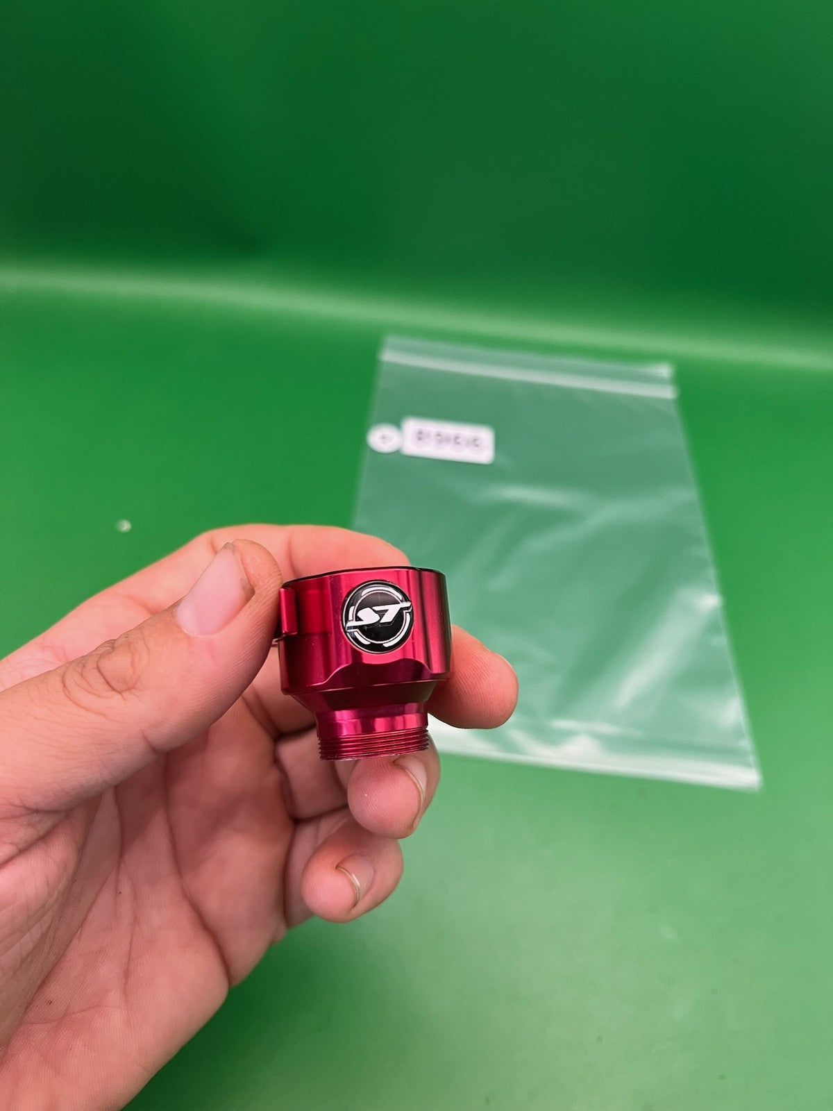 Shocktech Clamping Feedneck Red Anodized Aluminum Upgrade