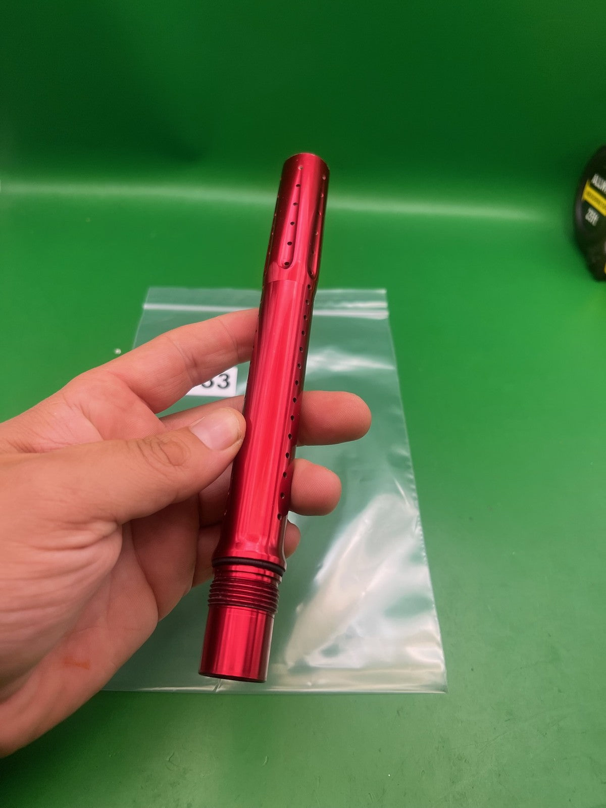 Dye Ultralite UL 14" Front Barrel Tip Red Gloss Anodized GEO EGO LUXE Shocker