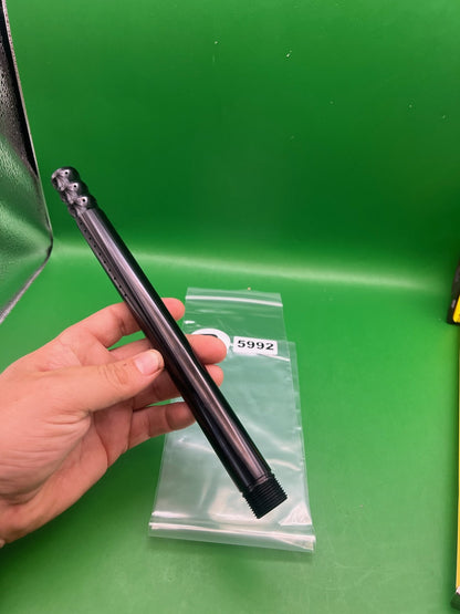 CP Barrel Tip Black - used paintball barrel tip - black
