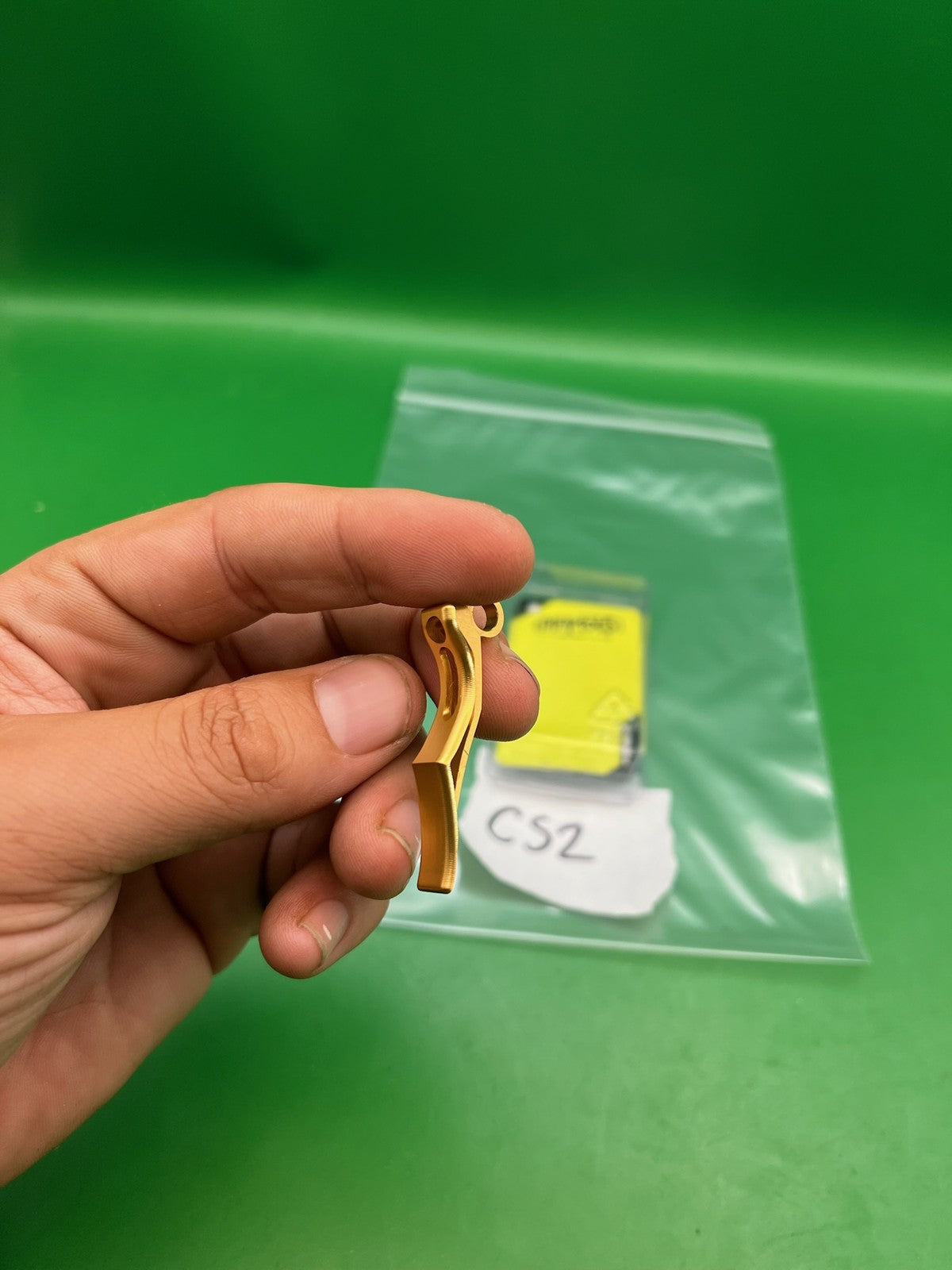 Infamous CS3 Deuce Trigger Type R Gold Fits CS2 GEO R5 Paintball