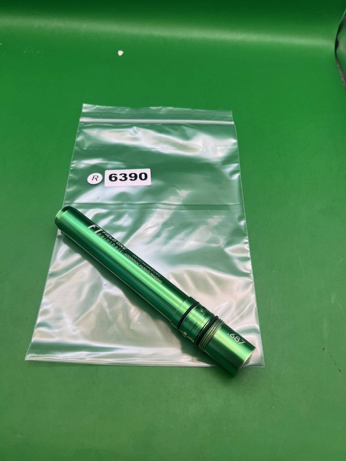Field One Paintball Barrel Green .687 Bore