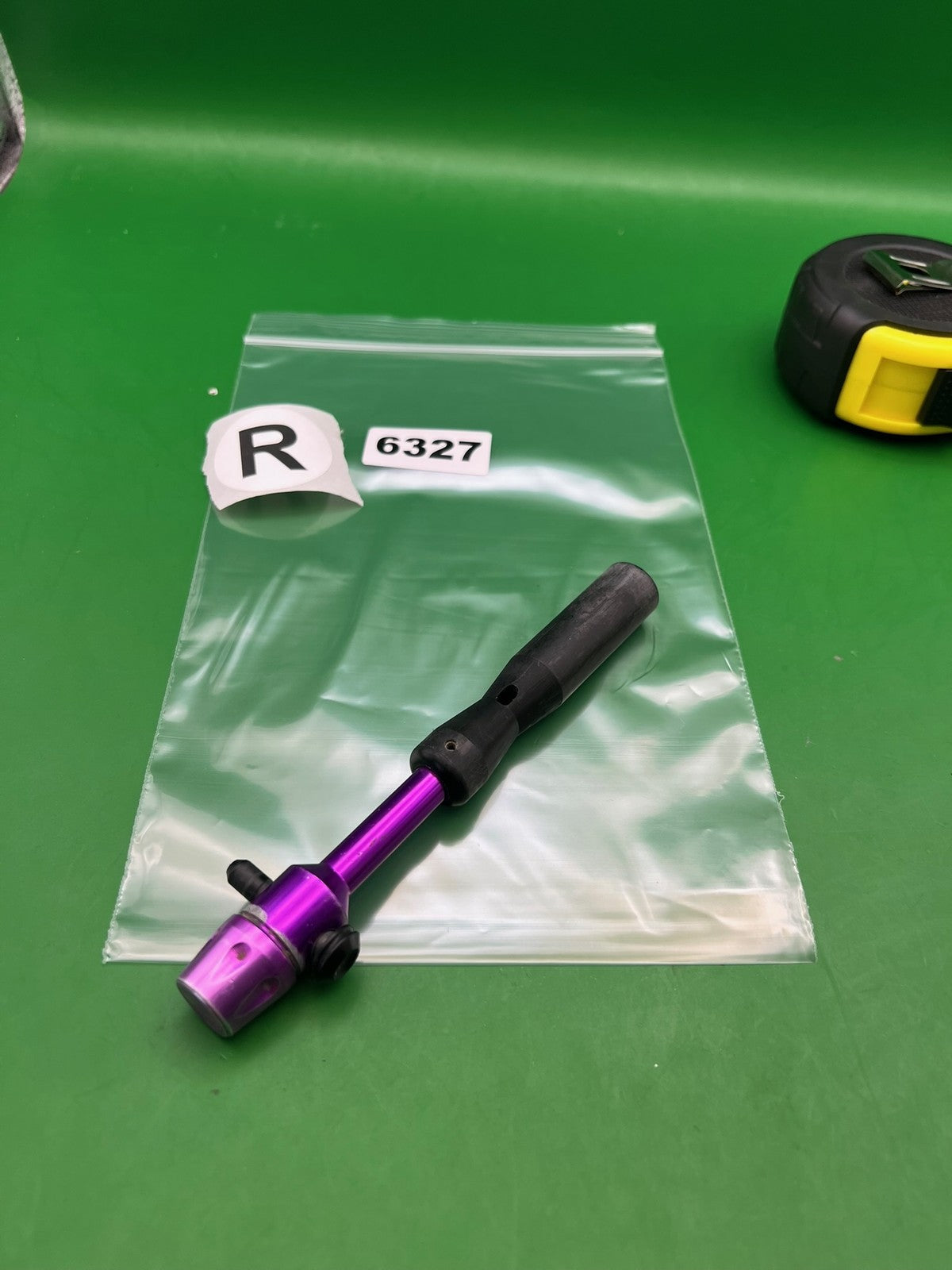 Purple CCM Autococker Bolt with Pin - used paintball bolt - purple/black