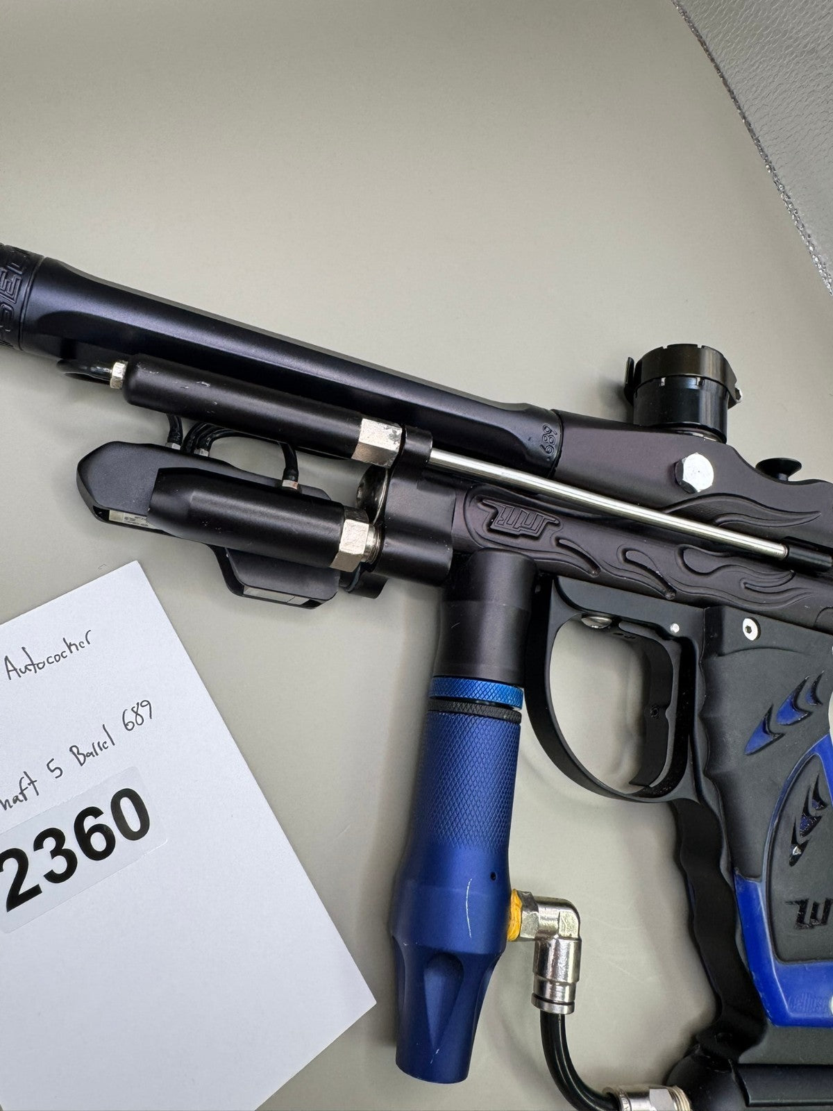 WGP 05 Black Magic Autococker - Paintball Marker Fully Working