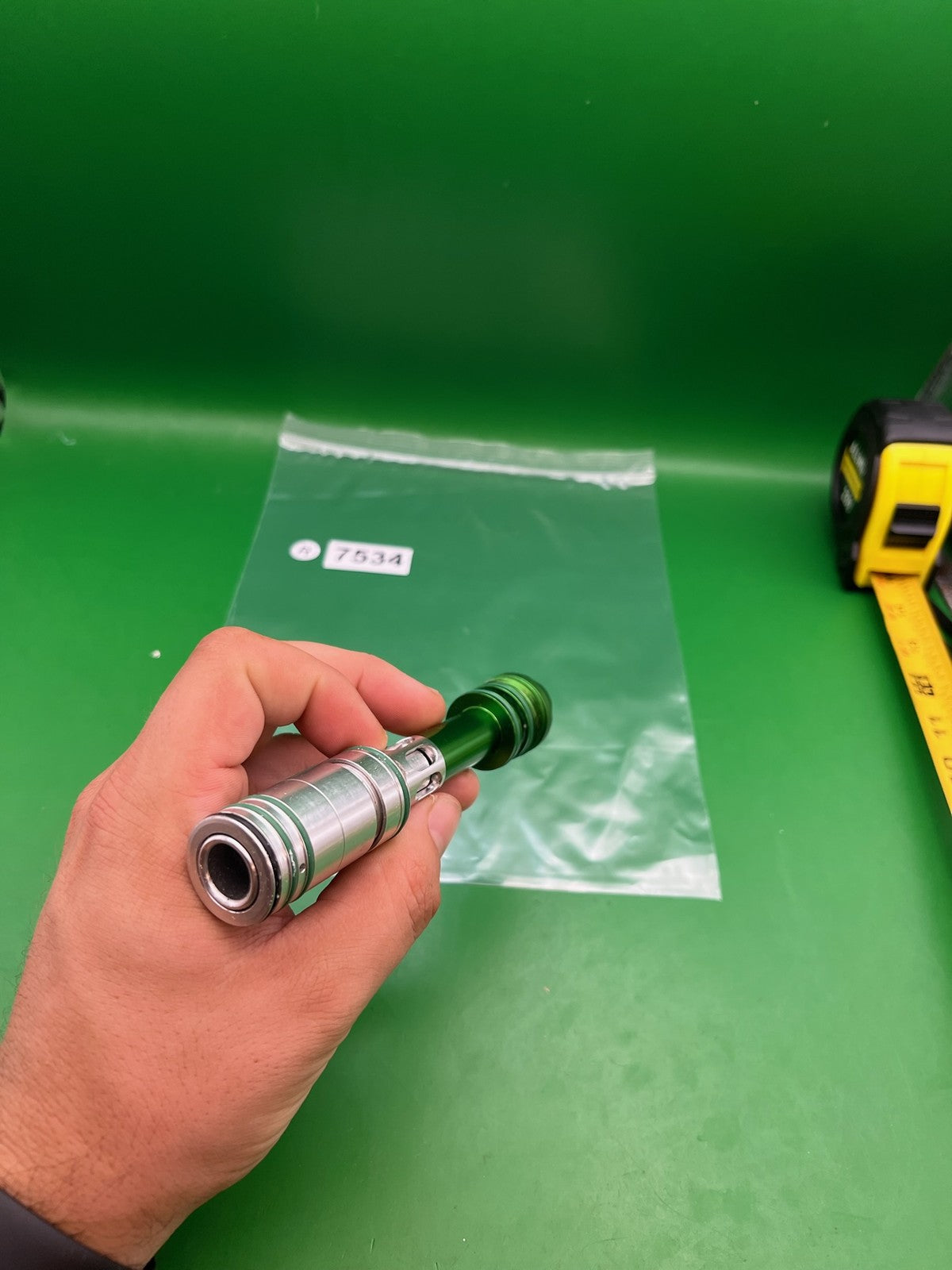 Proto Dye Rail Reflex Rail Bolt Engine Assembly Green Silver