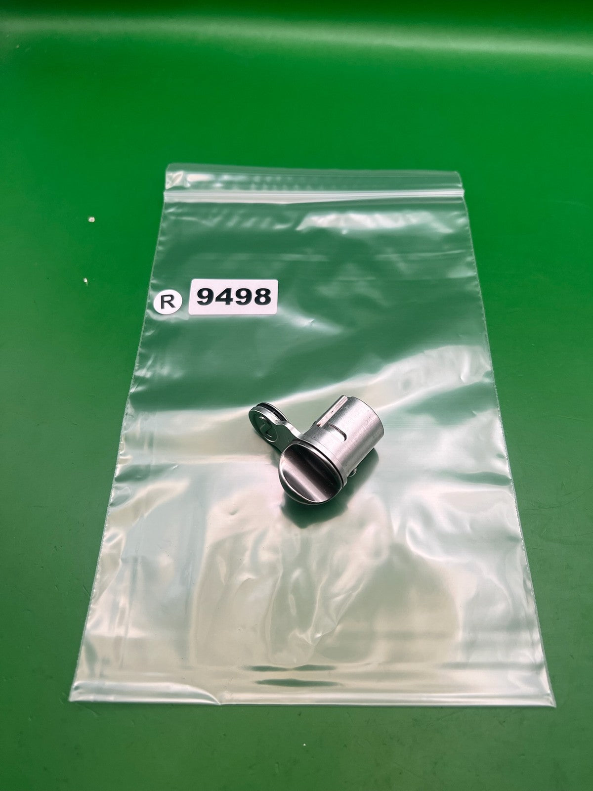 Smart Parts Nerve Back Cap Bolt Twist Lock Silver Aluminum