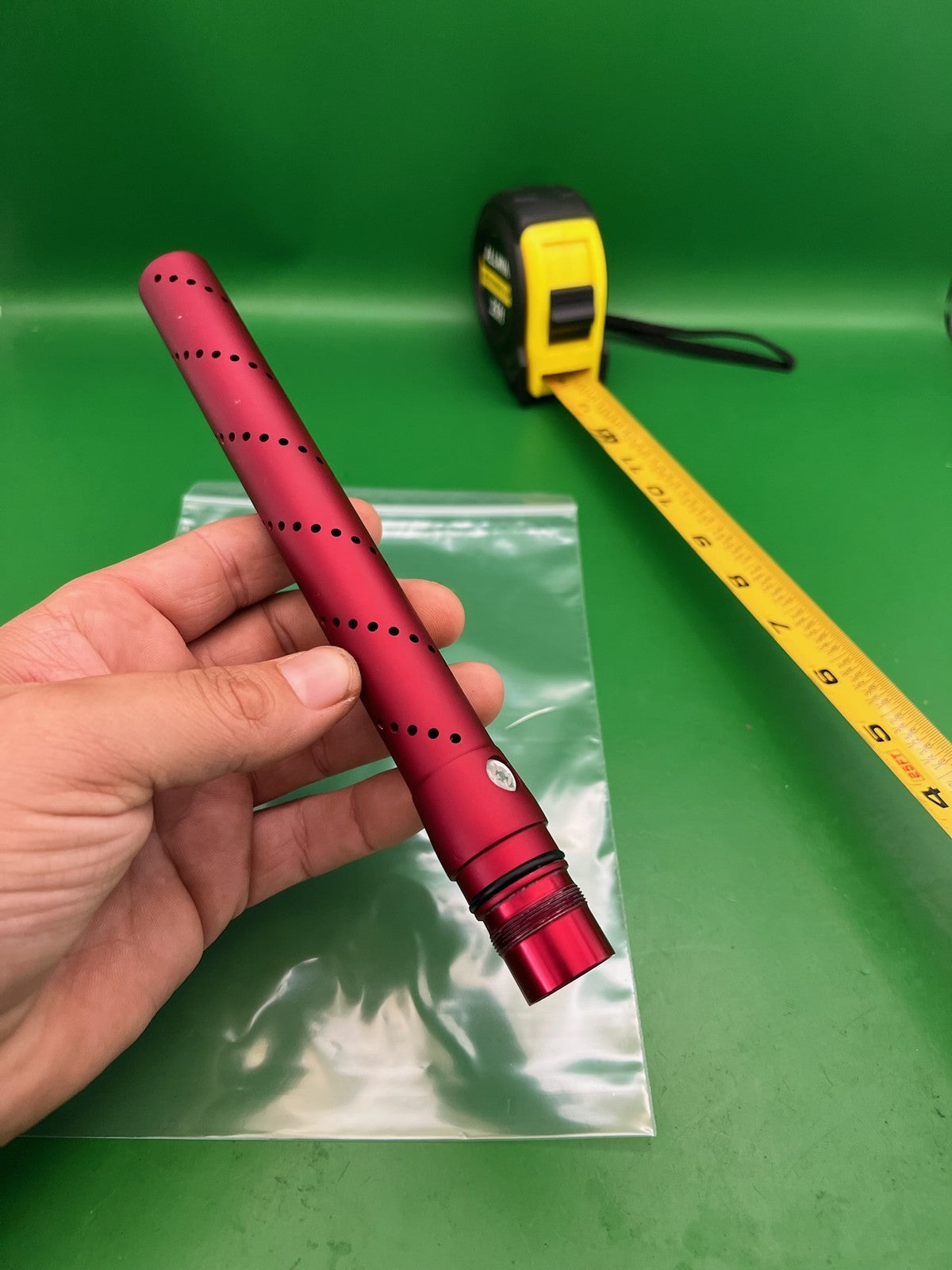 Smart Parts Freak Progressive Paintball Barrel Tip Red 10in