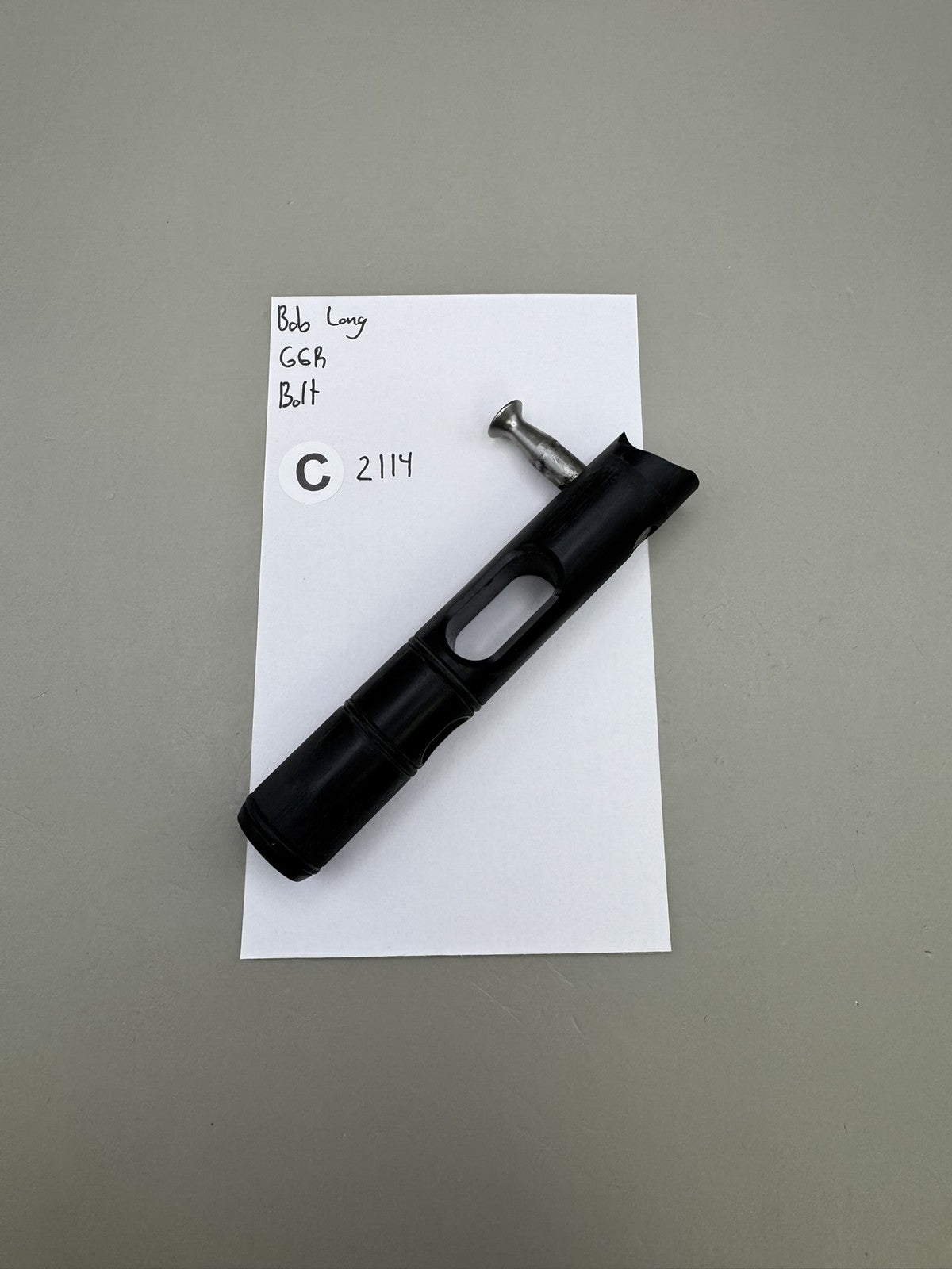 Bob Long GGR Bolt