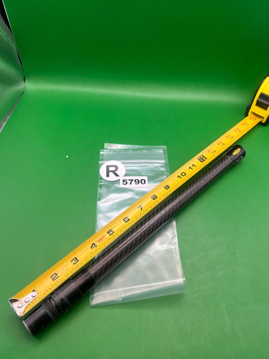 Autococker Stiffi Carbon Fiber Barrel 14" .693 Black - used paintball barrel - black
