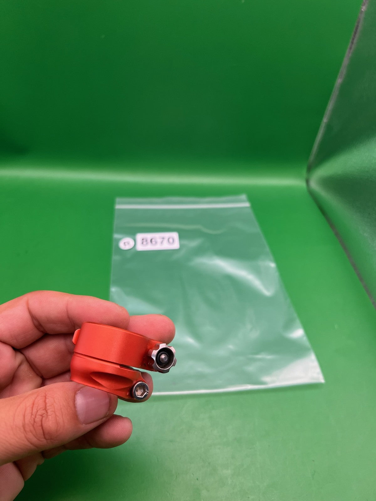 Planet Eclipse Low Rise Clamping Feedneck Red Anodized Aluminum