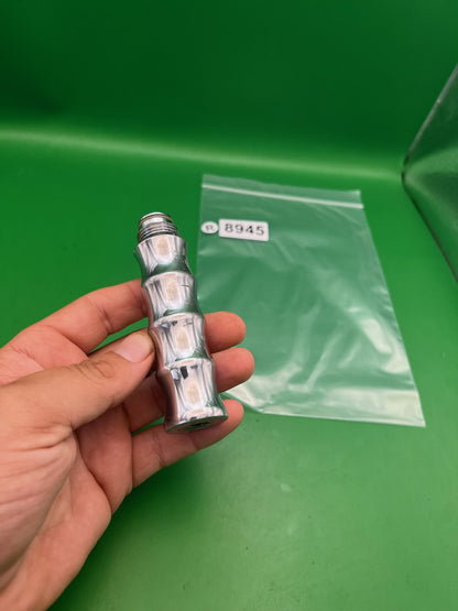 Vintage CO2 Gas Through Front Grip Chrome Silver Twisted Knuckle