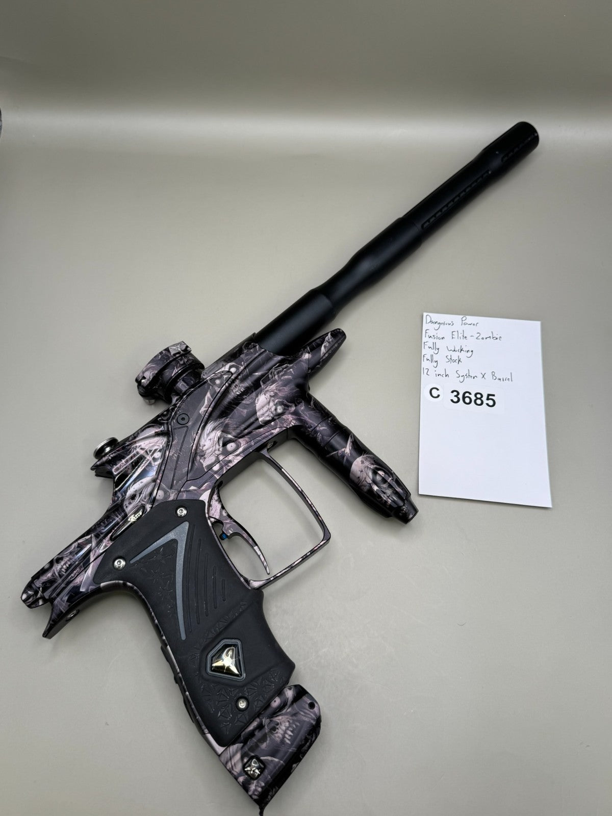 Dangerous Power Fusion Elite - Zombie - Paintball Marker Fully Working