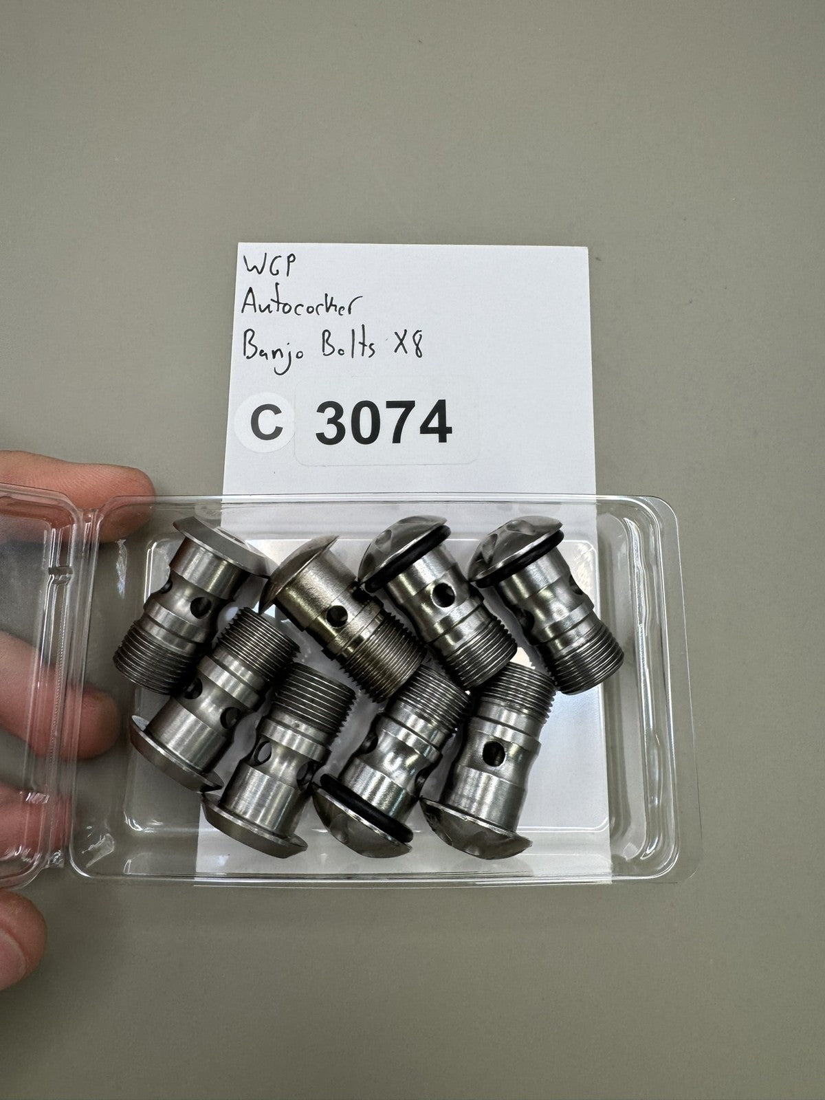 WGP Autococker Banjo Bolts X8
