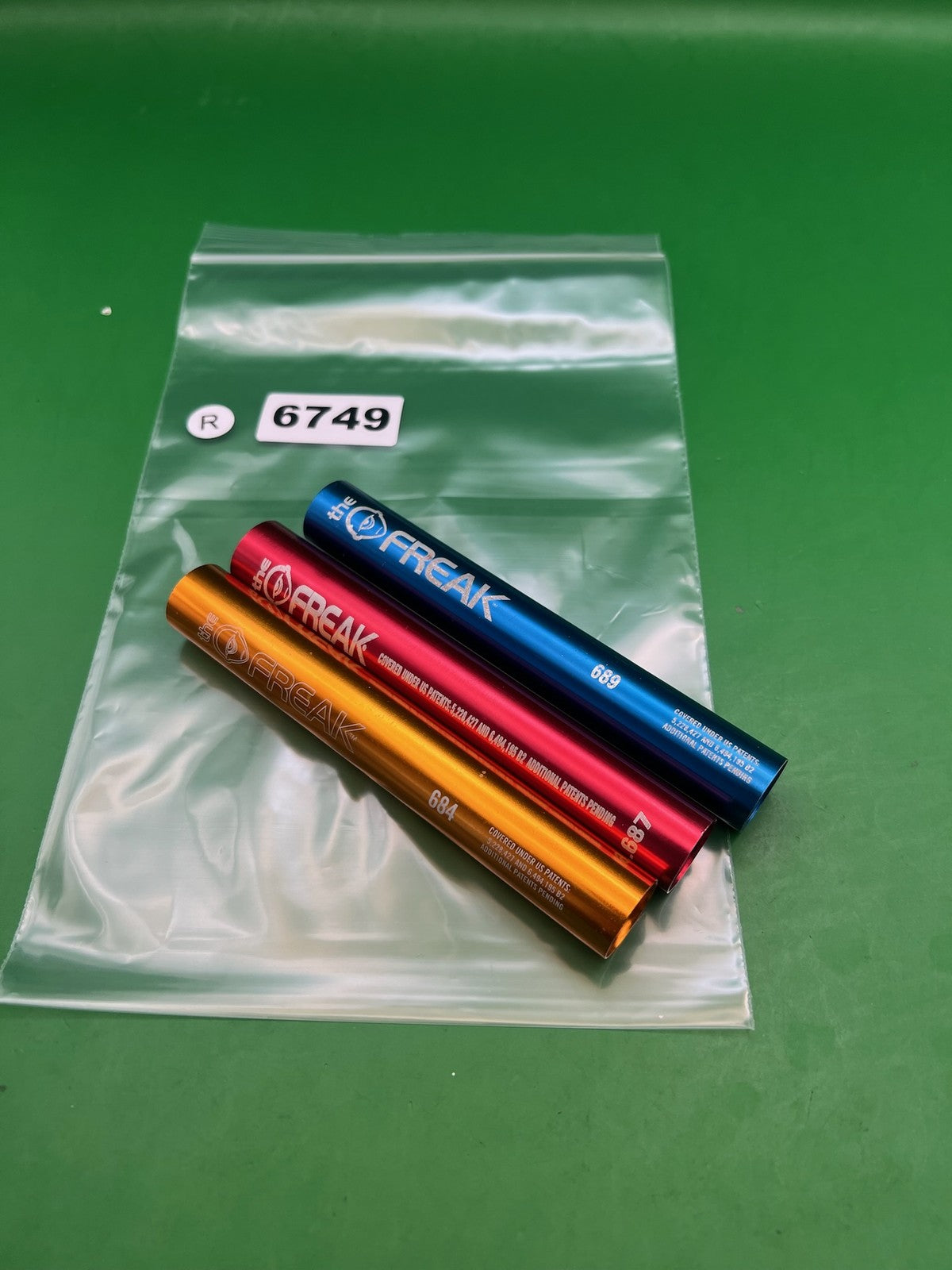 Smart Parts Freak Barrel Insert Lot Blue Red Gold .684 .687 .689