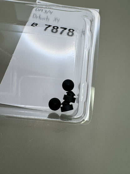 Dye DM3/DM4 Ball Detents Black Set of 4