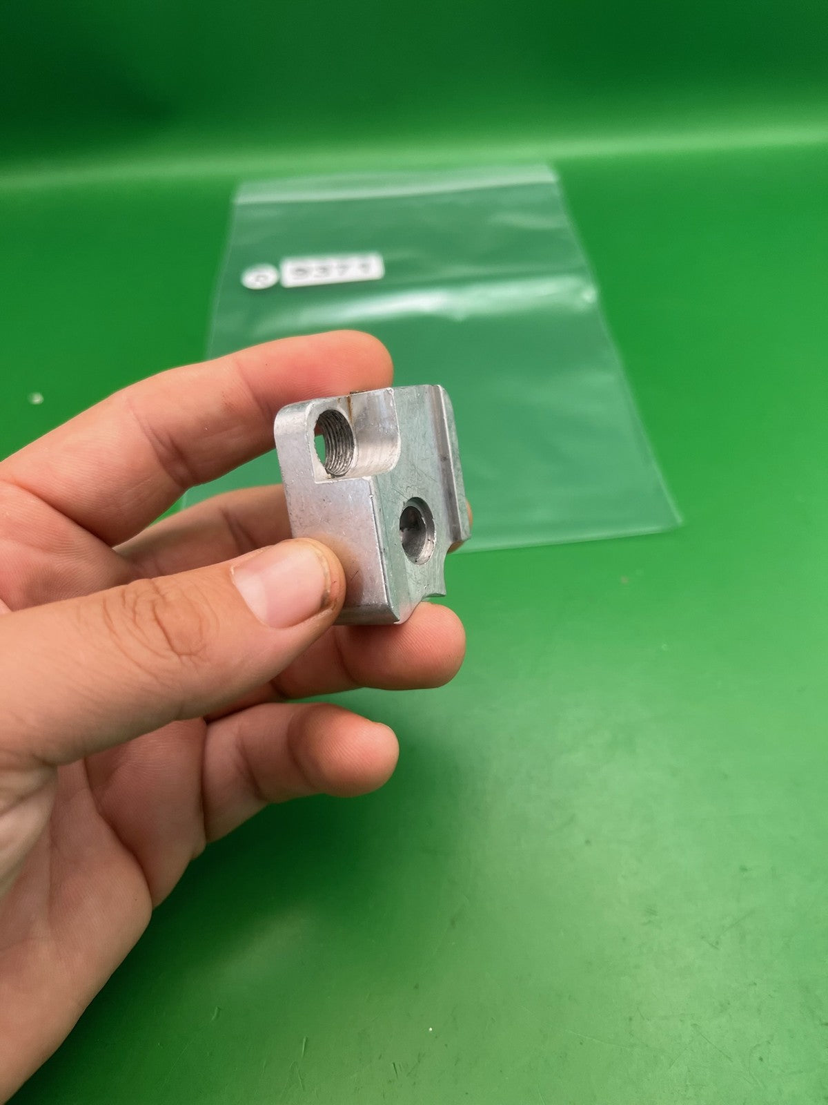 WGP Autococker Front Block Raw Aluminum 2K+ Pneumatics Mount