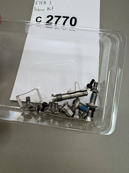 Planet Eclipse ETEK 3 Screw Kit