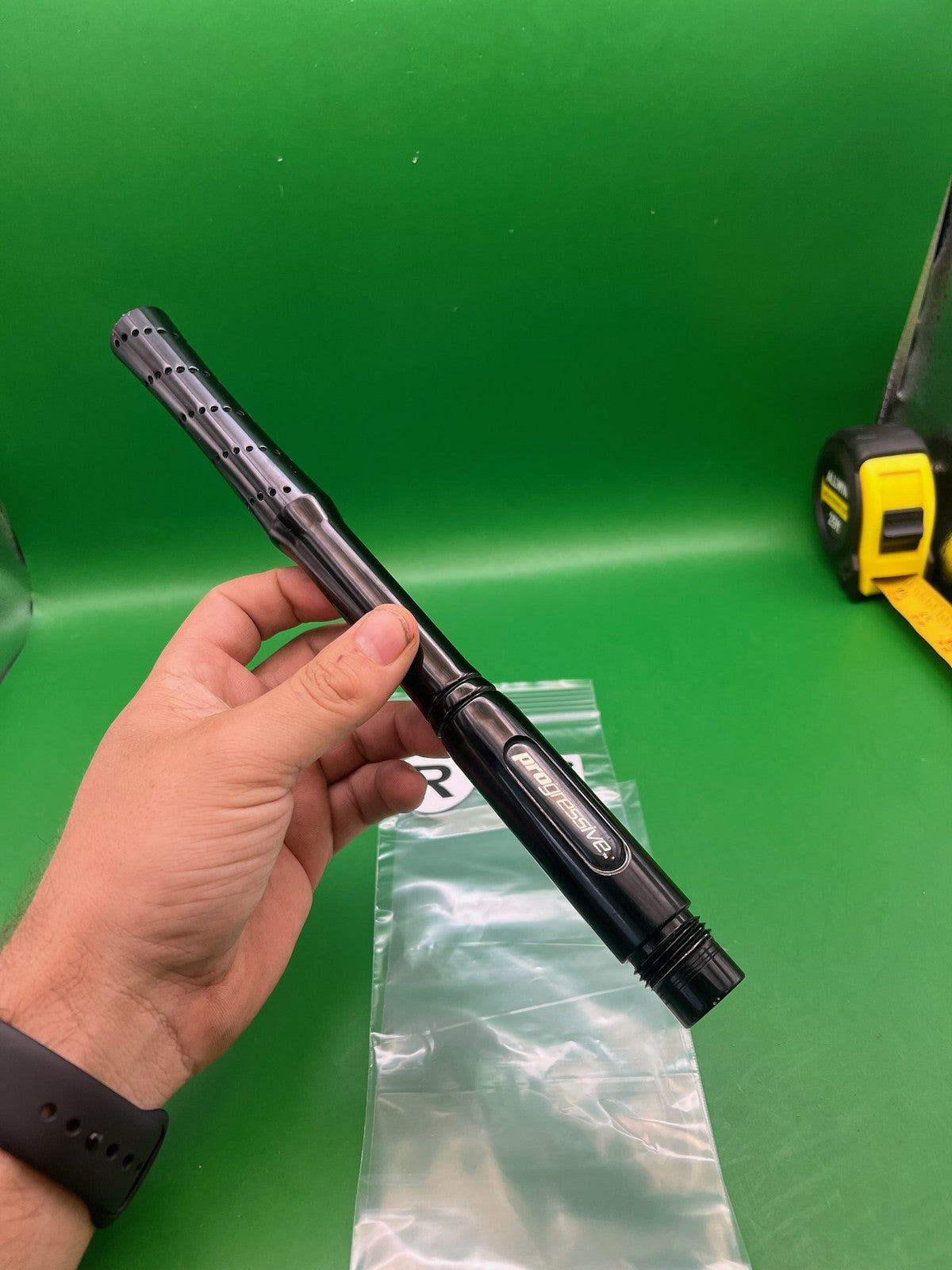 ION NXT Smart Parts Progressive Barrel 12" Black - used paintball barrel - black