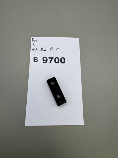Dye Rize ASA Rail Mount