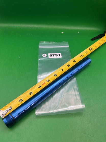 Angel A1 Barrel Tip Blue - used paintball barrel tip - blue