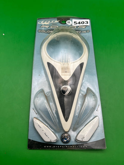 Dye Rotor Loader Color Accessory Kit White Shell Windows Logos Carrier