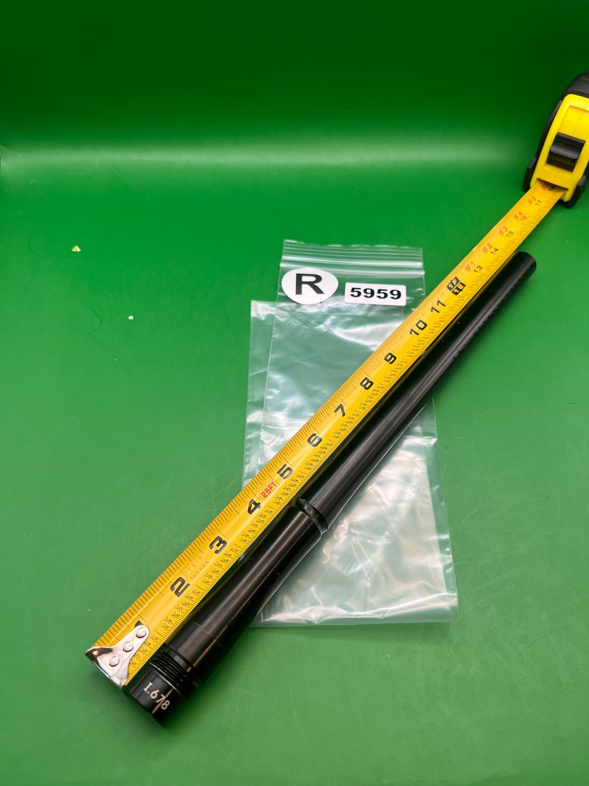 Impulse Lurker? Barrel - used paintball barrel (two-piece) - black
