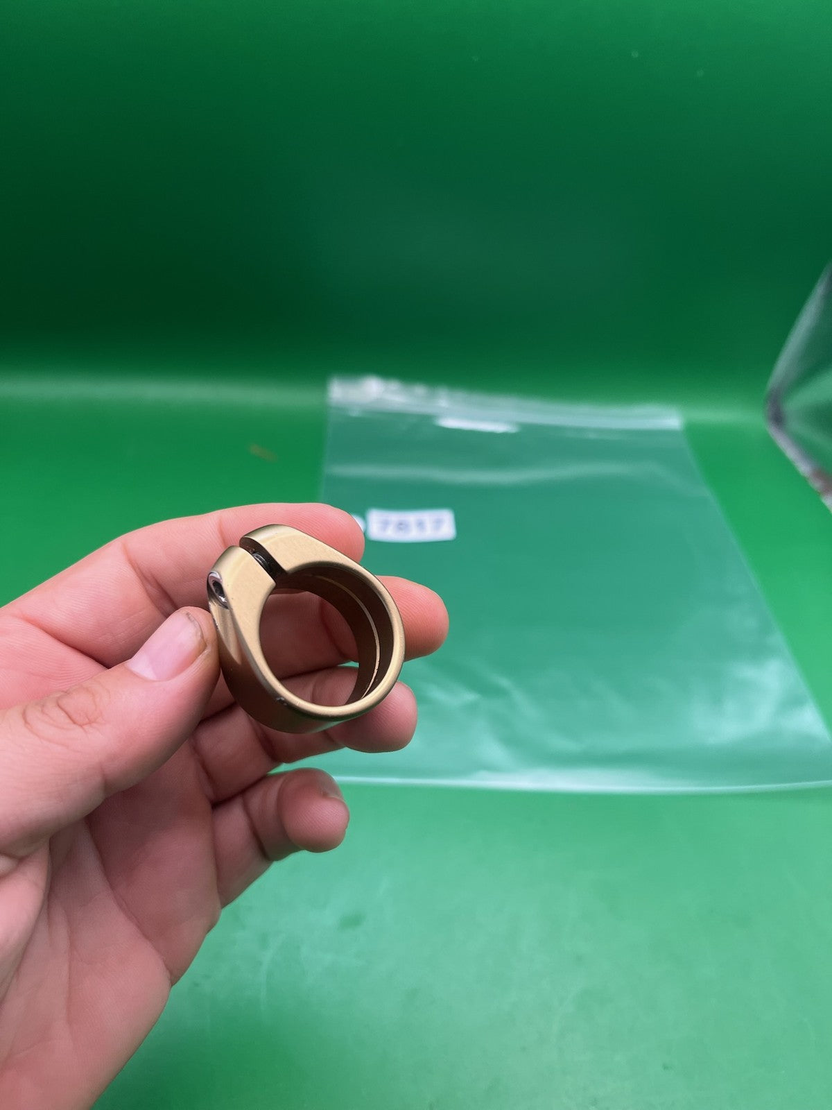 Gold Dye Paintball Feedneck Ring