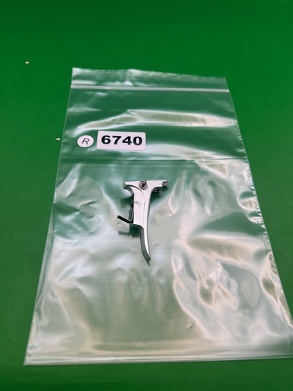 Angel A1 Silver Trigger - used paintball trigger - silver