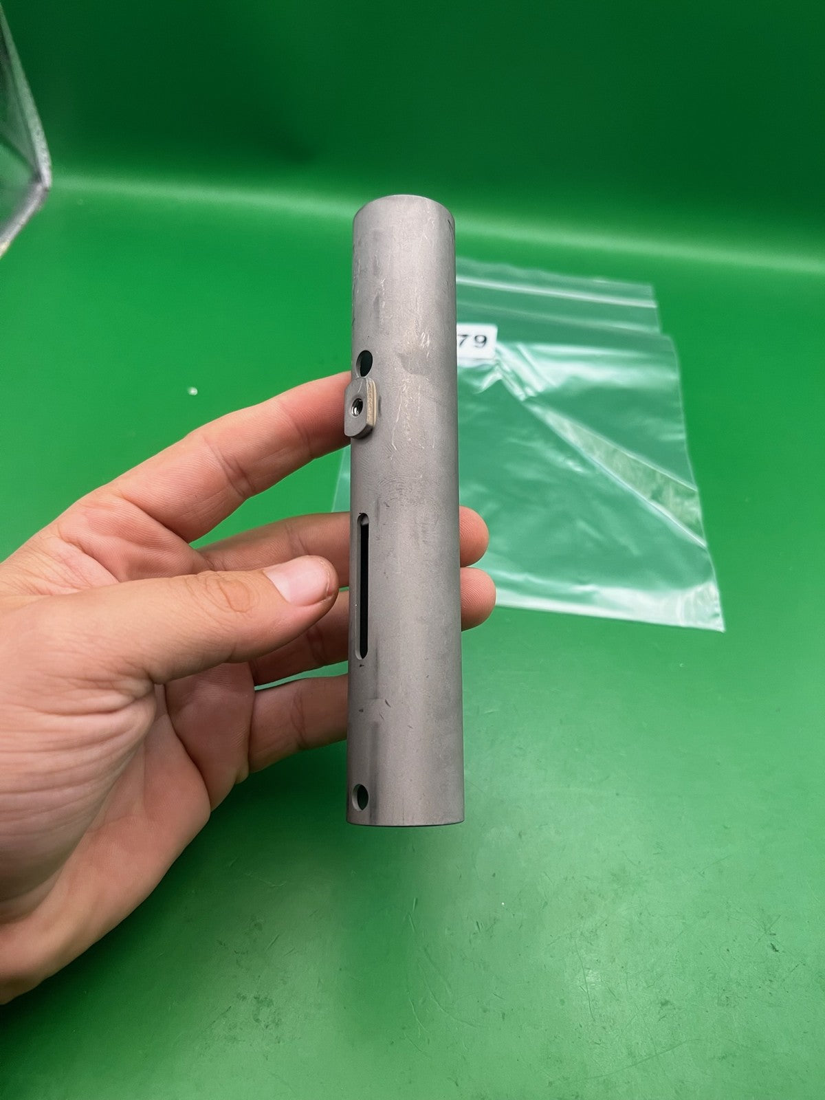 AGD Airgun Designs Automag Body Grey Aluminum Paintball Marker Part