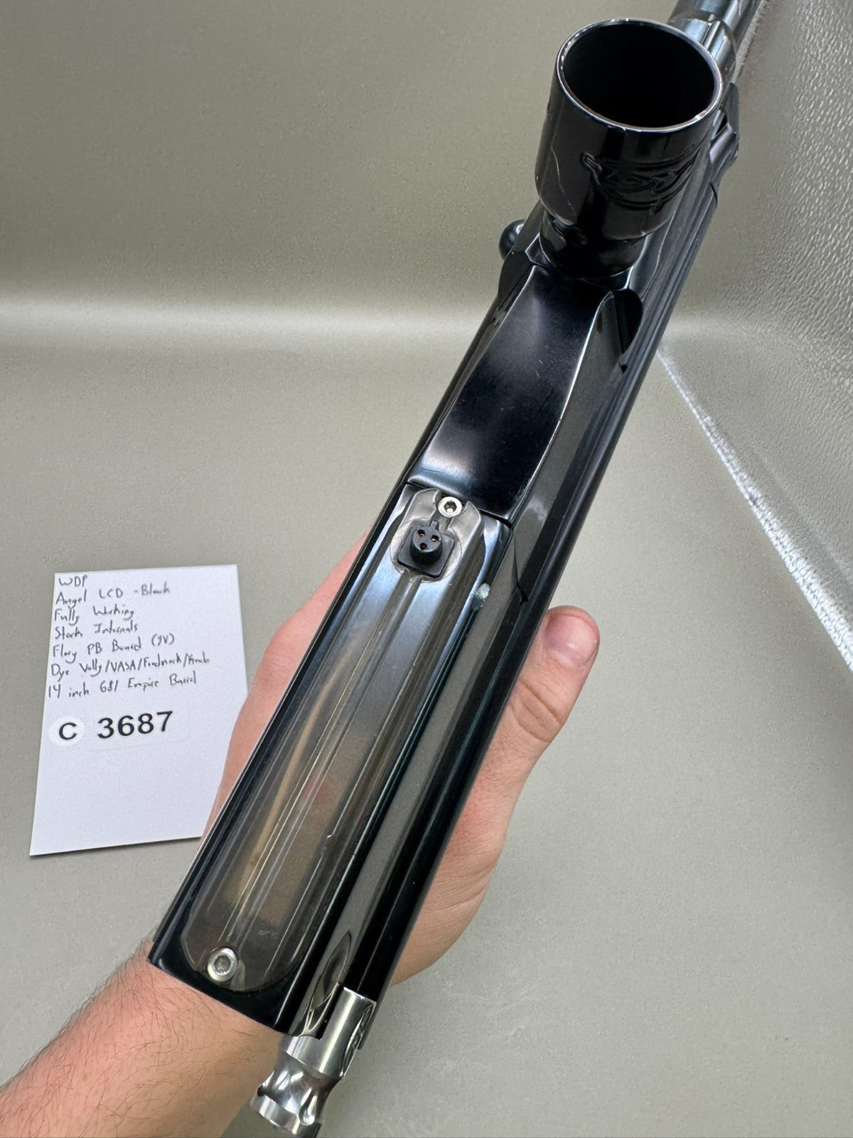 WGP Angel LCD - Black - Paintball Marker Fully Working
